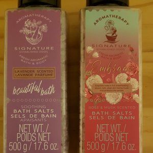 Aromatherapy Signature Bath Salts (2x17.6 oz)